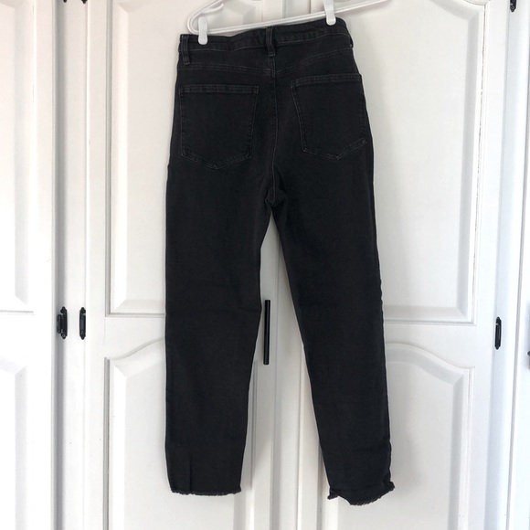 Black mom jeans (Dark Jean) - Picture 2 of 3